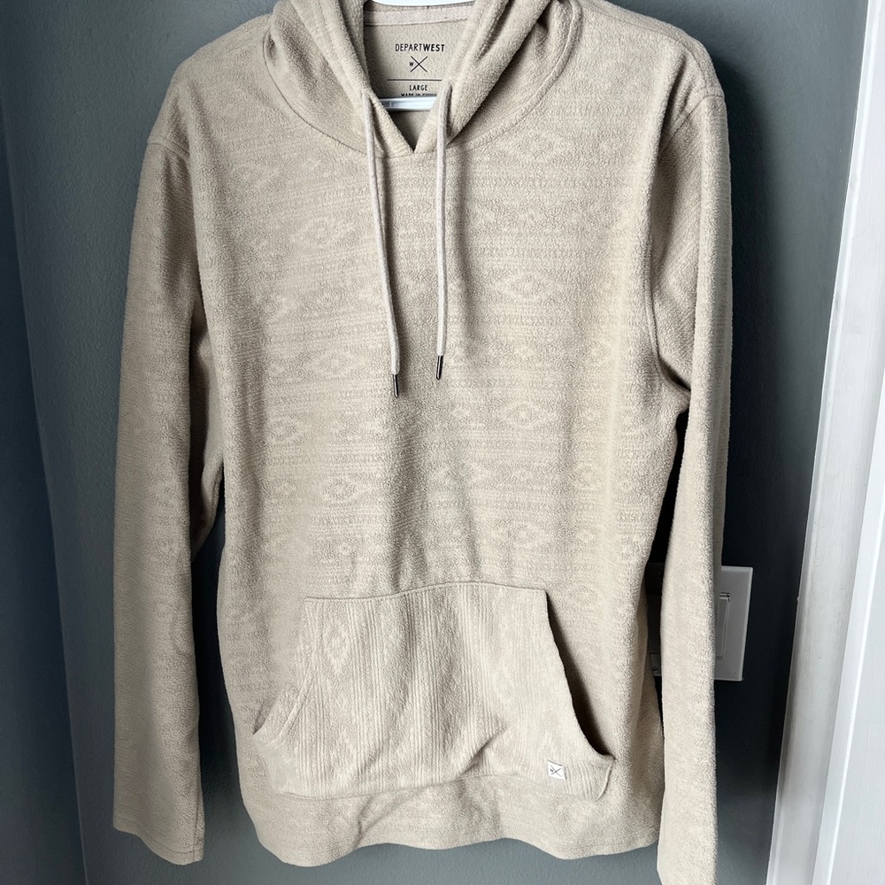 Depart West Cream Hoodie